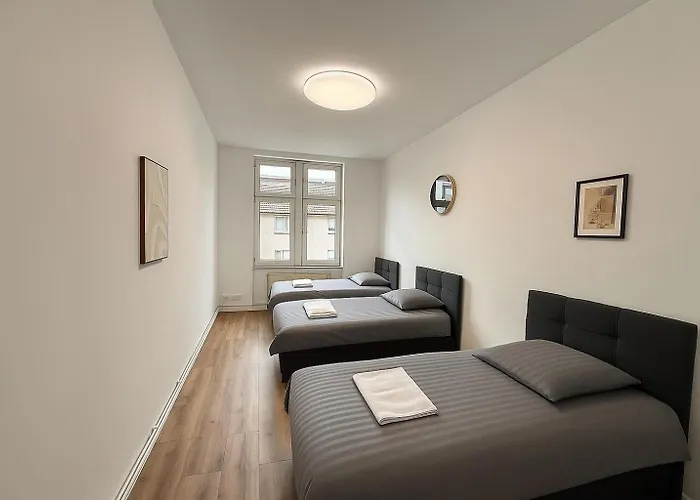 Apartment Frankfurt Messe 6 Betten *